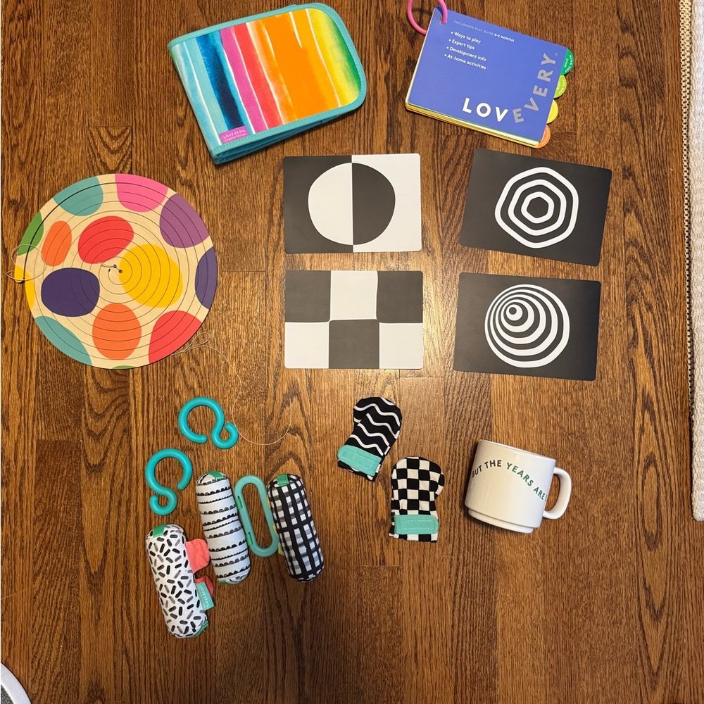 Items from LOVEVERY The Looker Play Kit 0-2 months